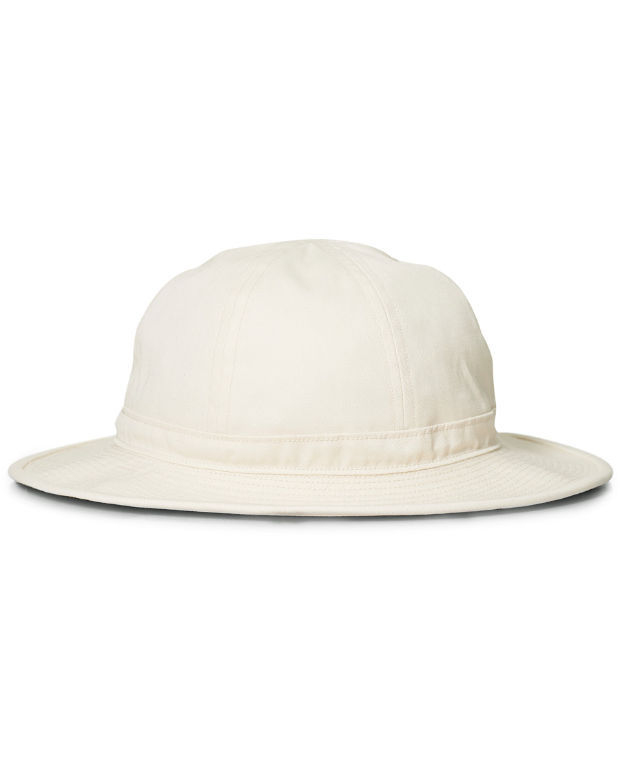 Herre | BEAMS PLUS Military Bucket Hat Ivory | BEAMS PLUS | Military Bucket Hat Ivory