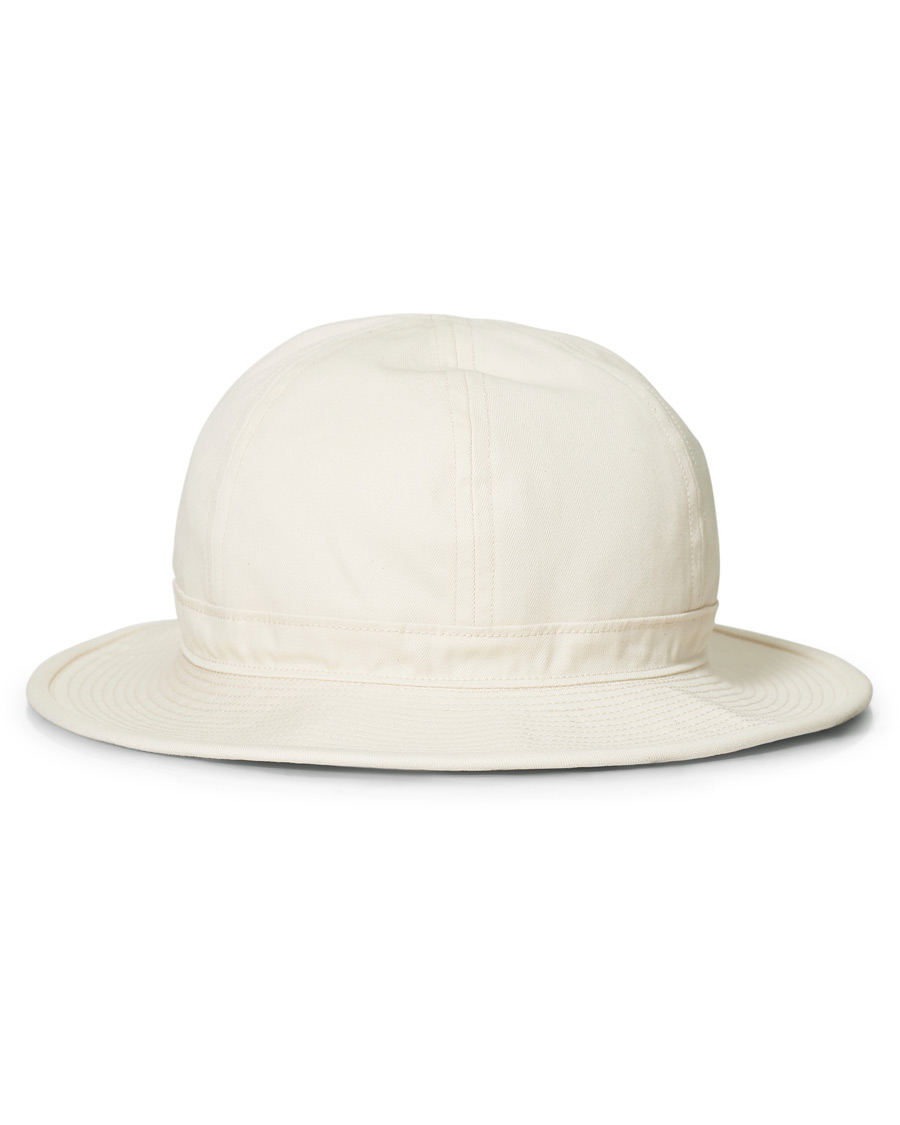 Herre | BEAMS PLUS Military Bucket Hat Ivory | BEAMS PLUS | Military Bucket Hat Ivory