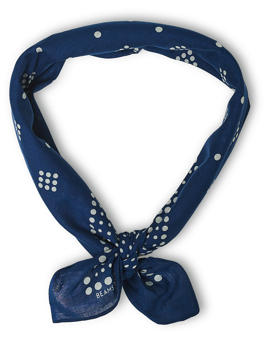Herre | BEAMS PLUS Bandana 2 Pack Navy | BEAMS PLUS | Bandana 2 Pack Navy
