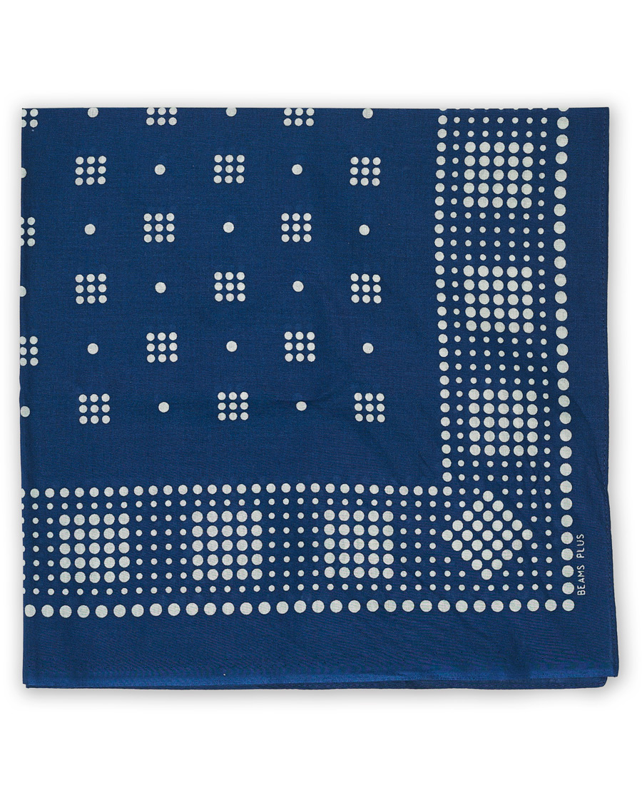 Herre | BEAMS PLUS Bandana 2 Pack Navy | BEAMS PLUS | Bandana 2 Pack Navy