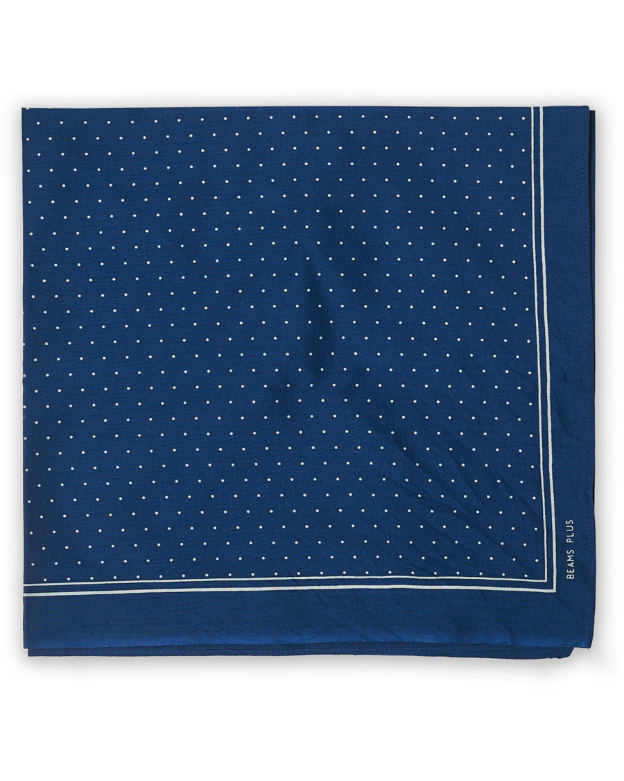 Herre | BEAMS PLUS Bandana 2 Pack Navy | BEAMS PLUS | Bandana 2 Pack Navy