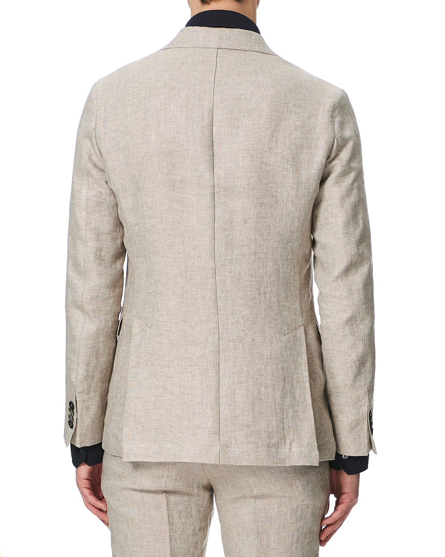 Herre | Dressjakker | Oscar Jacobson | Egel Linen Blazer Beige