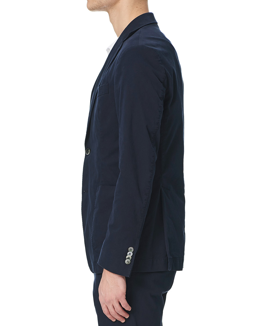 Herre | Dressjakker | Oscar Jacobson | Egel Cotton Blazer Navy