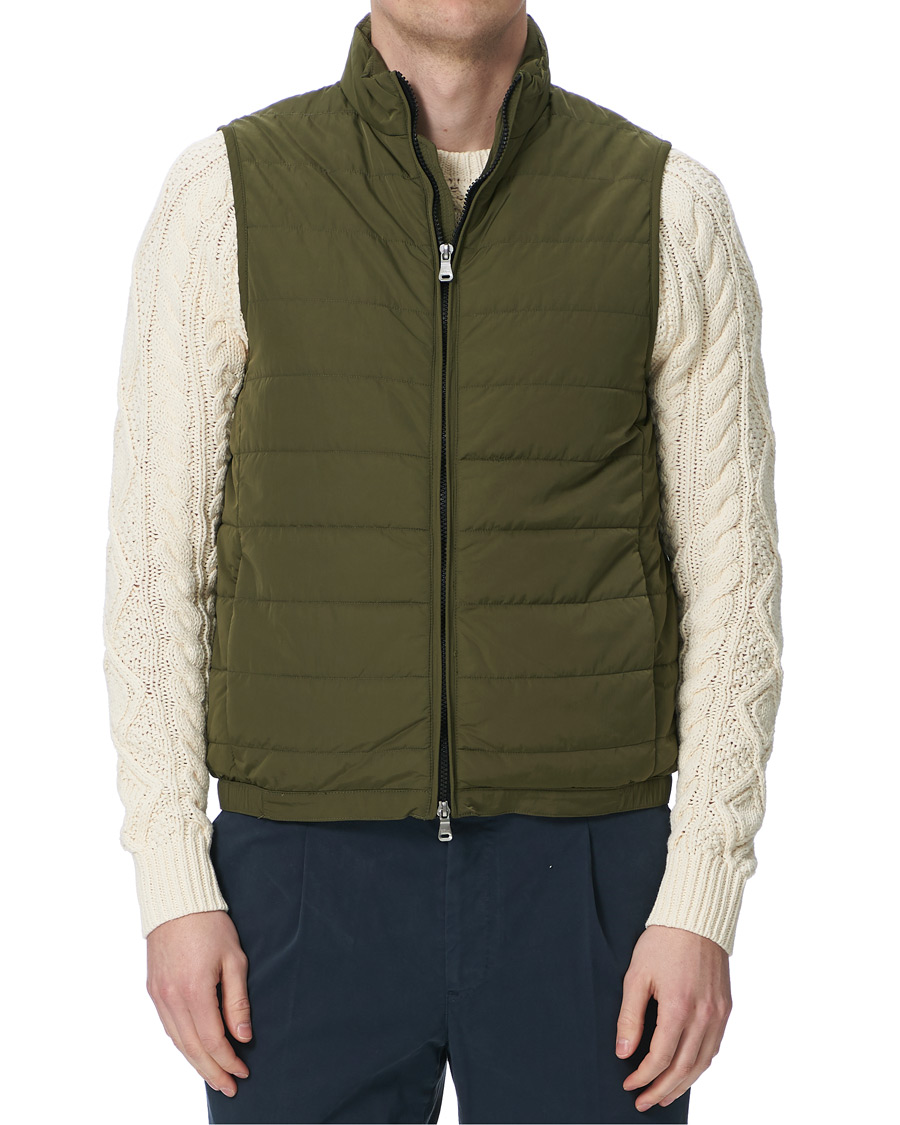 Herre | Jakker | Oscar Jacobson | Liner Evo Waistcoat Green