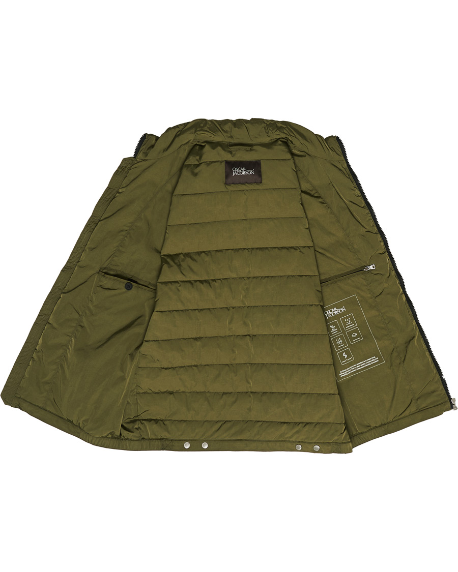 Herre | Jakker | Oscar Jacobson | Liner Evo Waistcoat Green