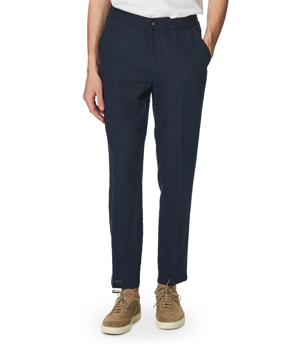 Herre |  | Oscar Jacobson | Nicola Linen Trousers Navy