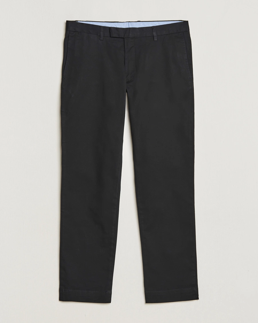 Herre | Bukser | Polo Ralph Lauren | Slim Fit Stretch Chinos Black