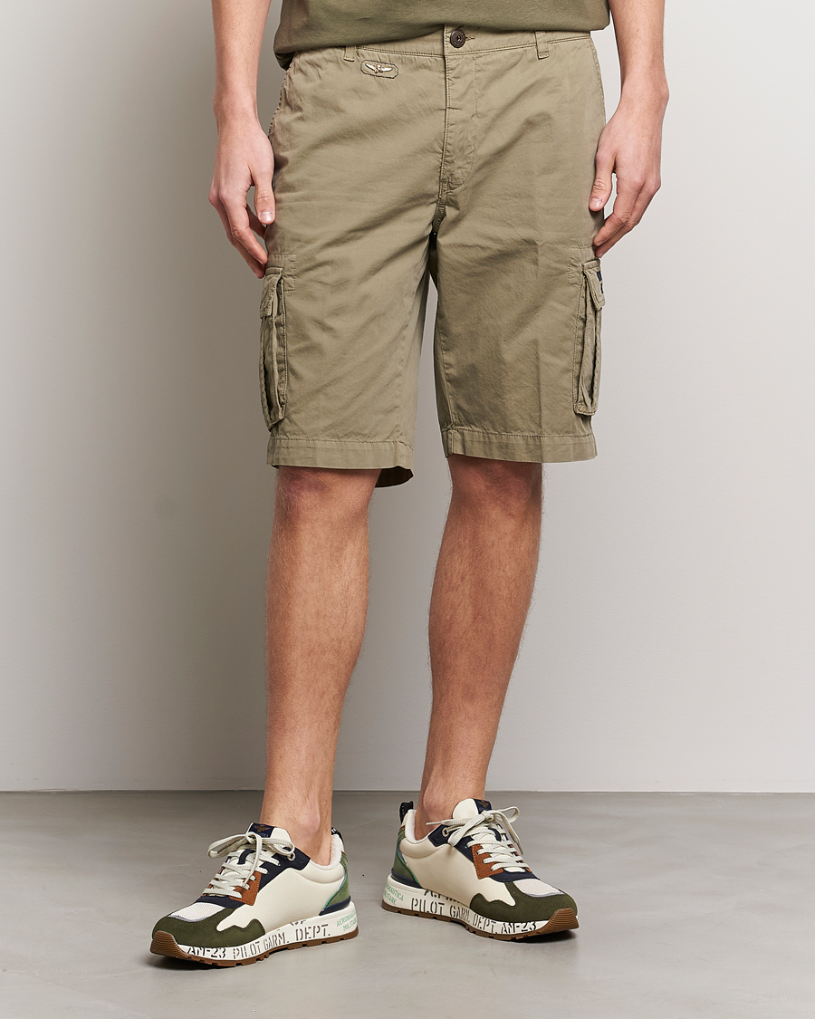 Herre | | Aeronautica Militare | BE066 Cargo Shorts Green