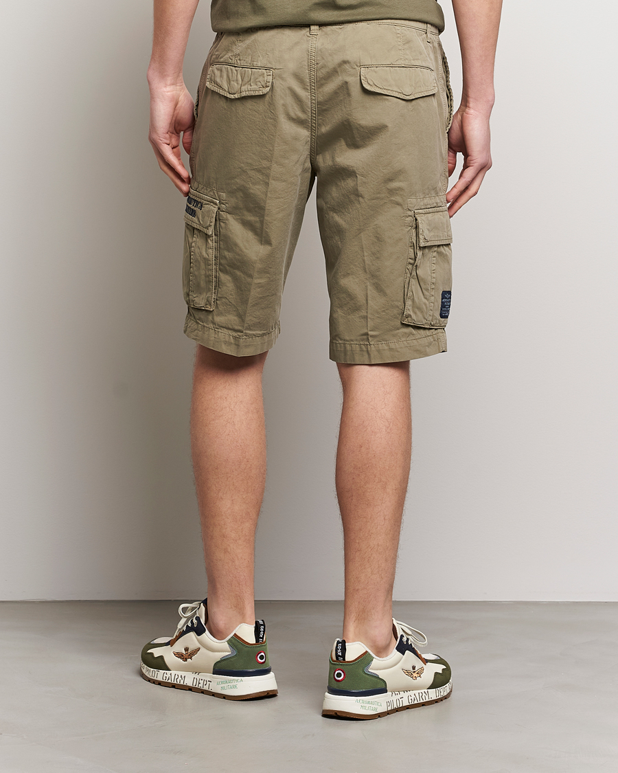 Herre | Shorts | Aeronautica Militare | BE066 Cargo Shorts Green