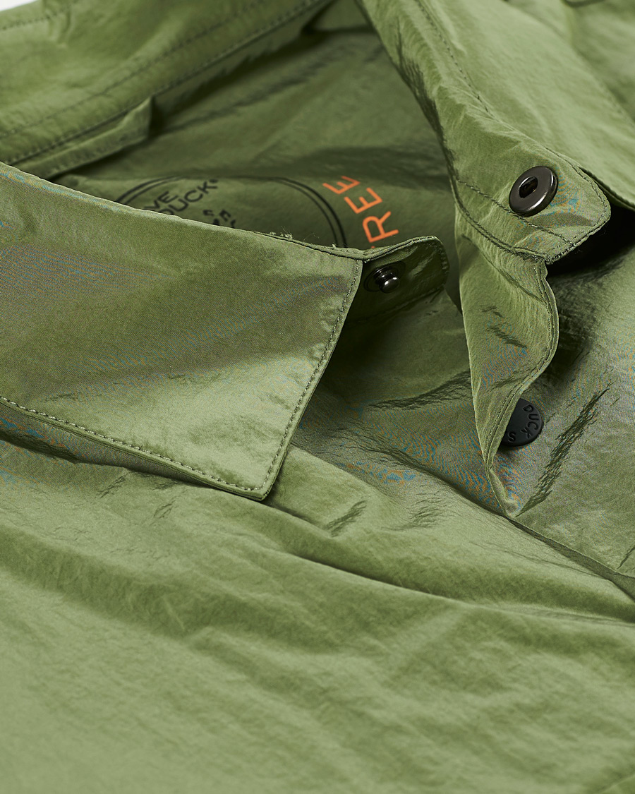 Herre | Skjorter | Save The Duck | Elton Crinkle Nylon Shirt Jacket Cactus Green