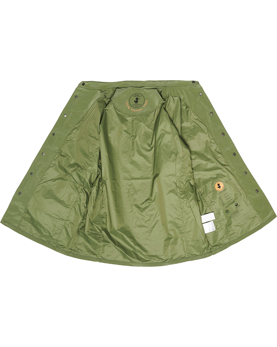 Herre | Skjorter | Save The Duck | Elton Crinkle Nylon Shirt Jacket Cactus Green