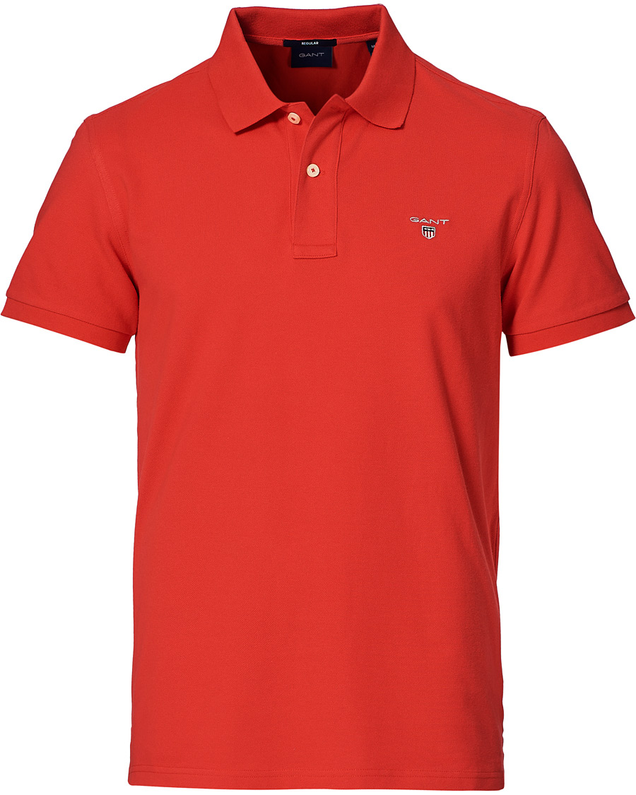 Herre | Pikéer | GANT | The Original Polo Bright Red