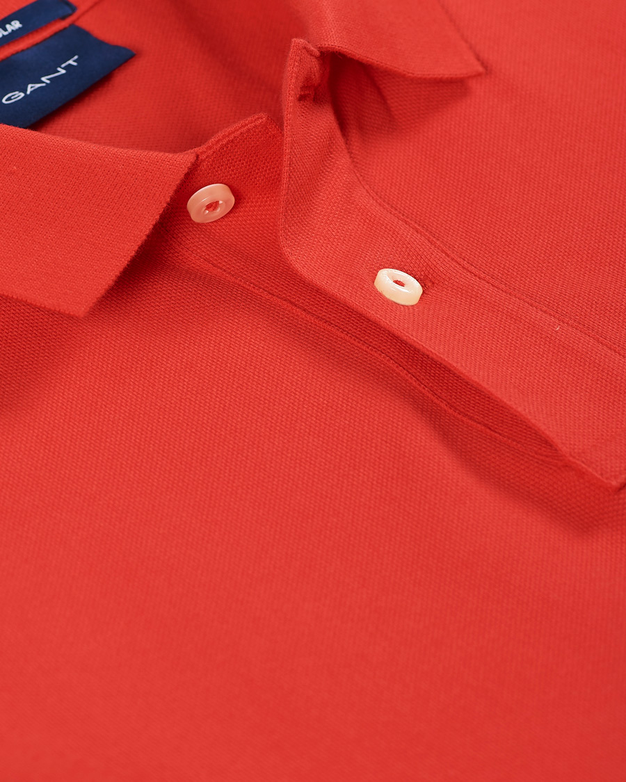 Herre | Pikéer | GANT | The Original Polo Bright Red