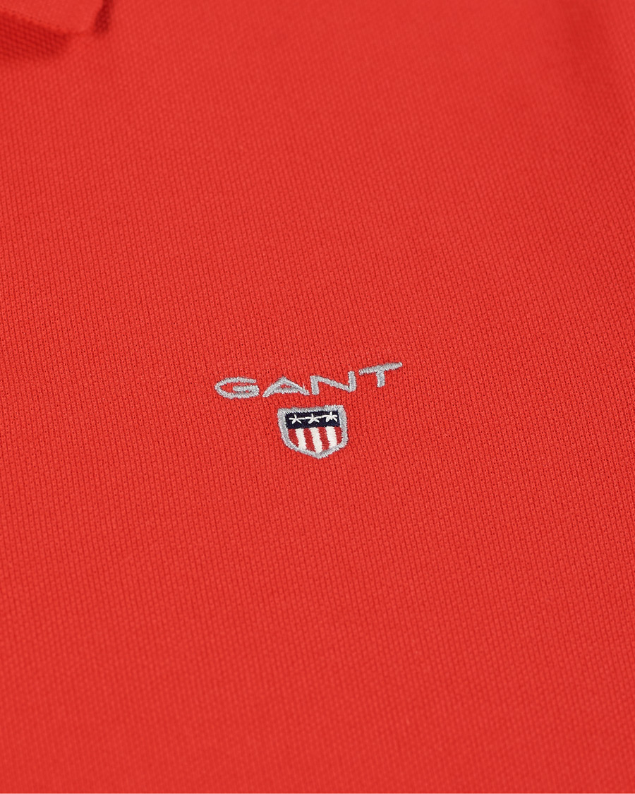 Herre | Pikéer | GANT | The Original Polo Bright Red