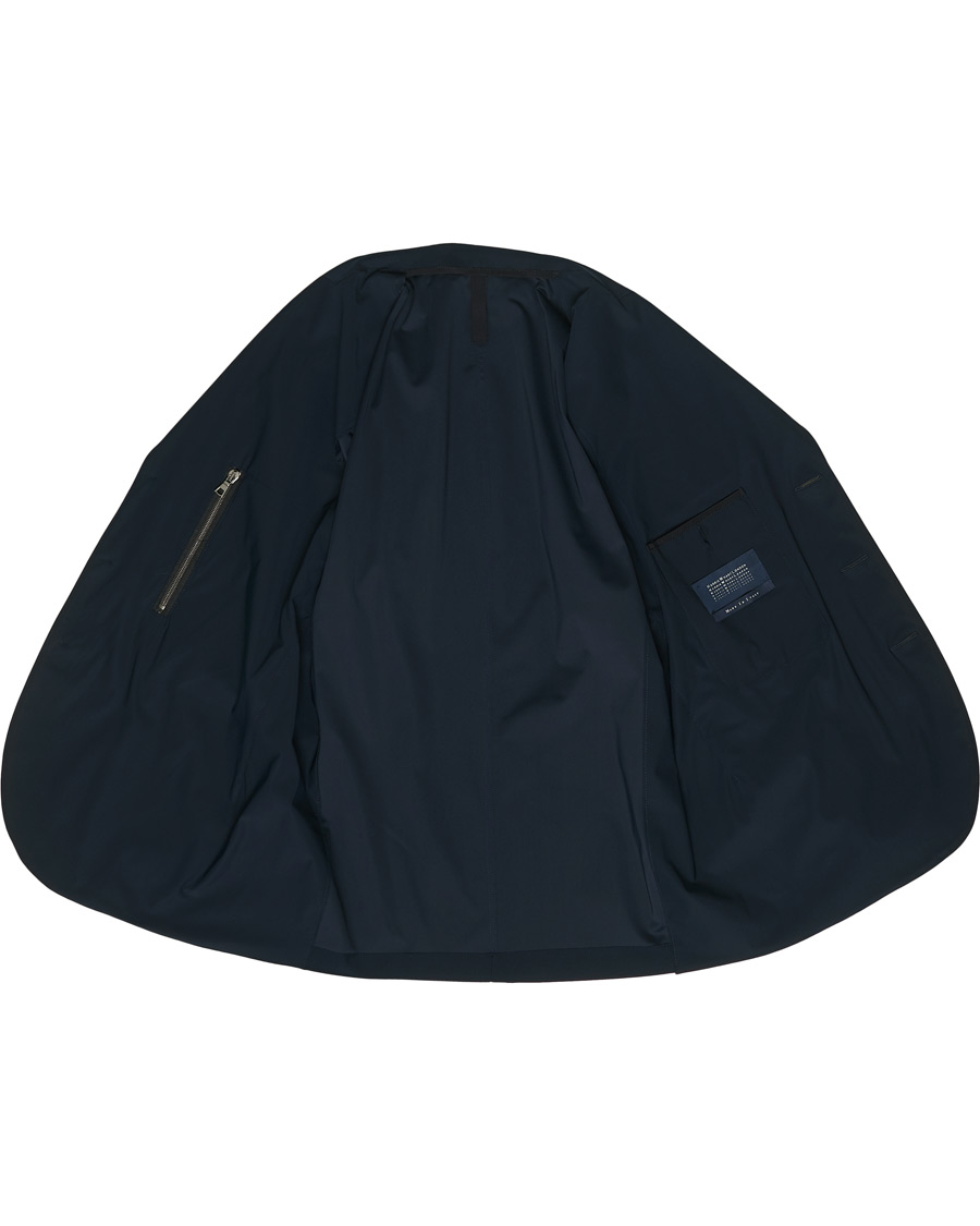 Herre | Dressjakker | Harris Wharf London | Light Technic Travel Blazer Dark Blue