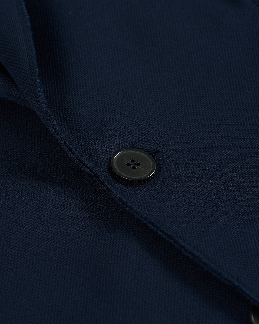 Herre | Dressjakker | Harris Wharf London | Stretch Piquet Blazer Navy