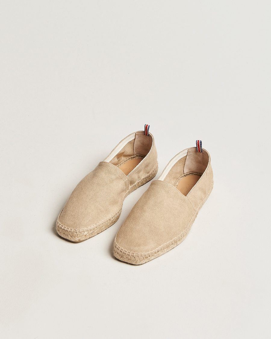 Herr | Castañer | Castañer | Pablo Washed Canvas Espadrilles Sand