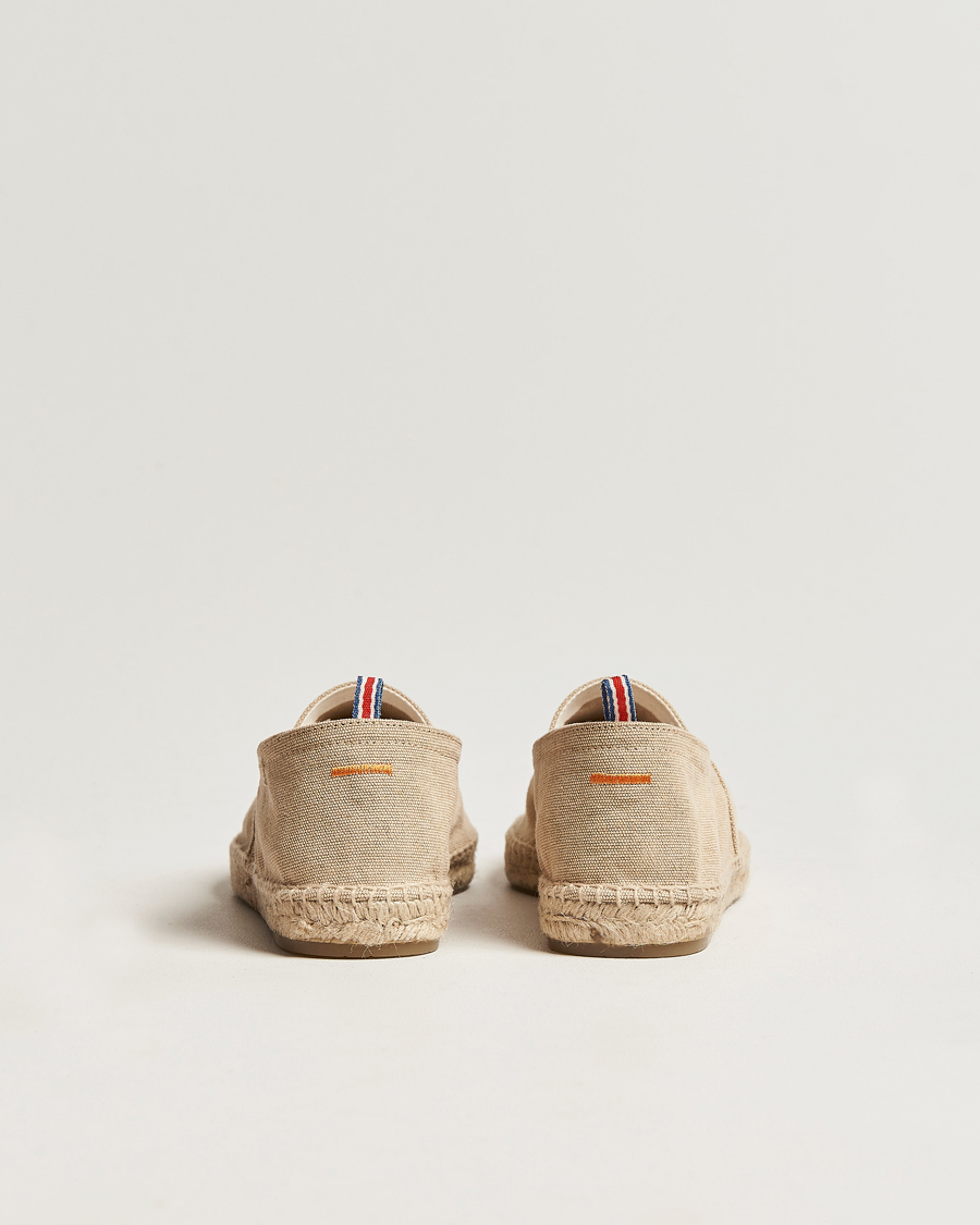 Herre | Espadrillos | Castañer | Pablo Washed Canvas Espadrilles Sand