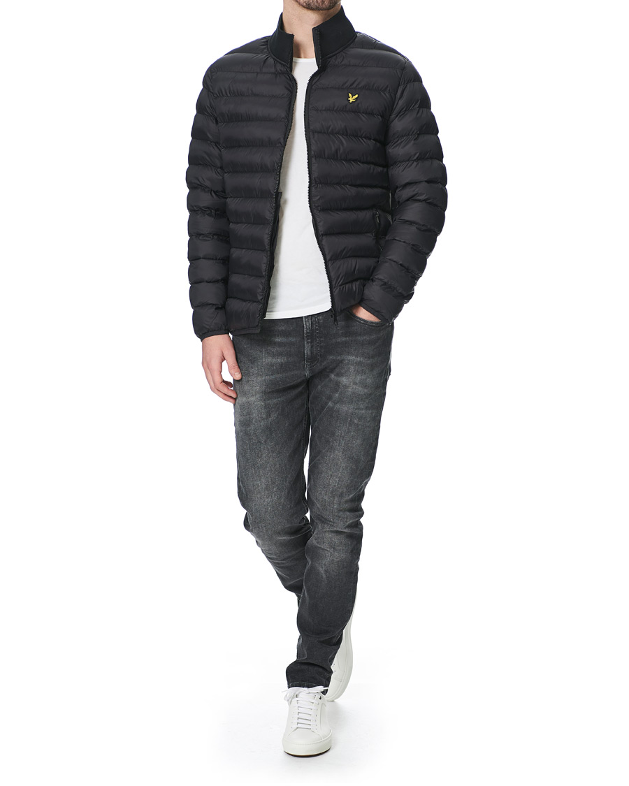 Herre | Jakker | Lyle & Scott | Packable Puffer Jacket Jet Black