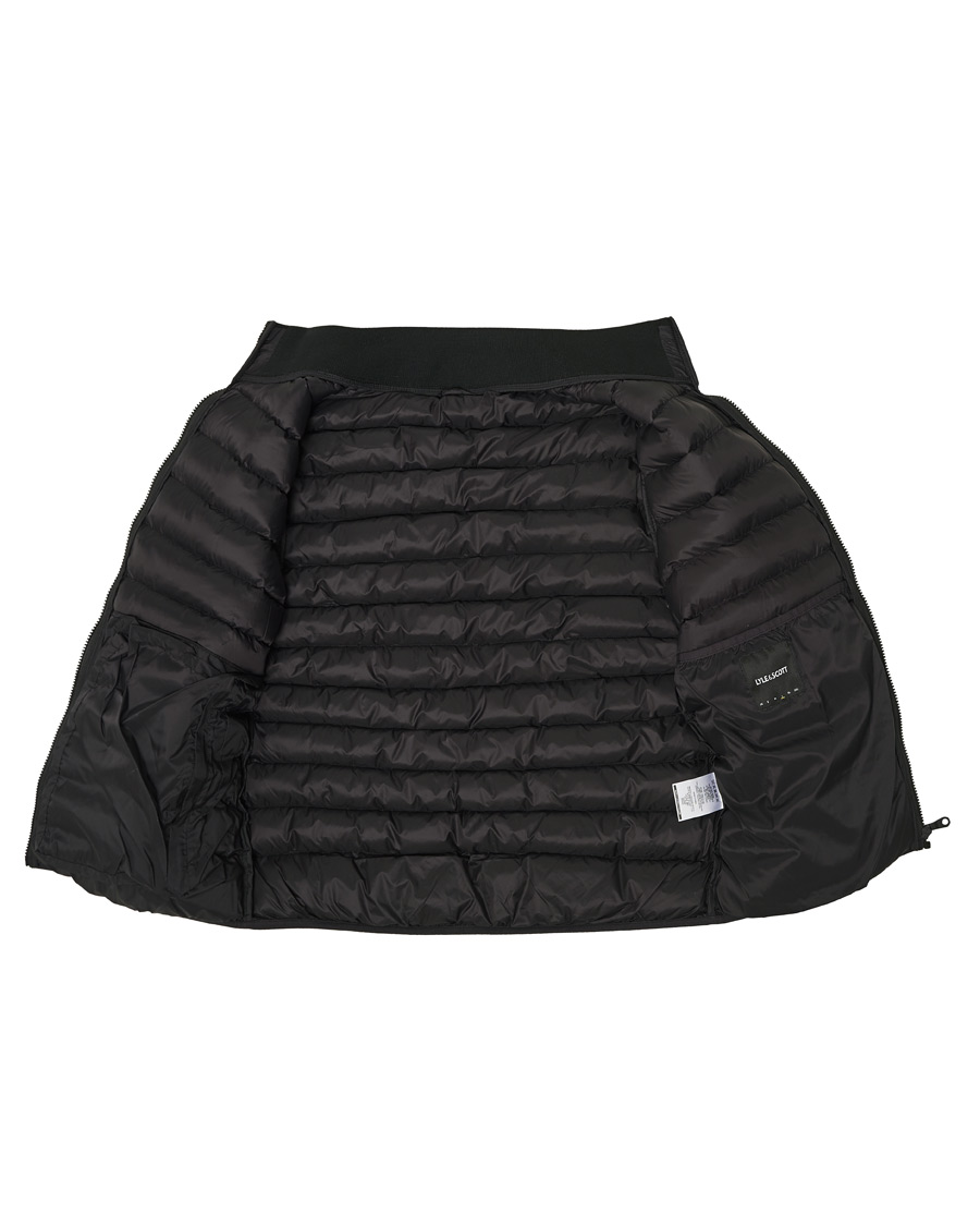 Herre | Jakker | Lyle & Scott | Packable Puffer Jacket Jet Black