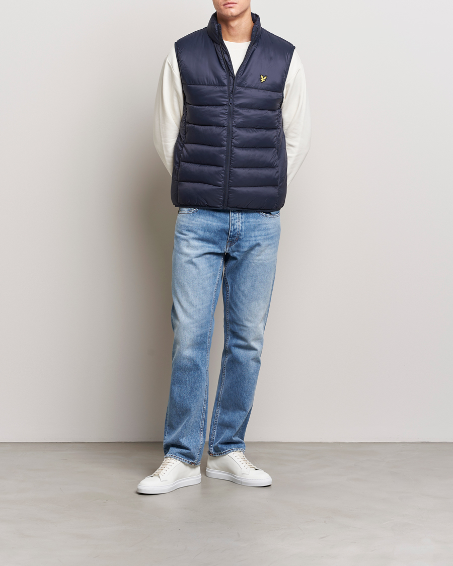 Herre | Jakker | Lyle & Scott | Wadded Gilet Dark Navy