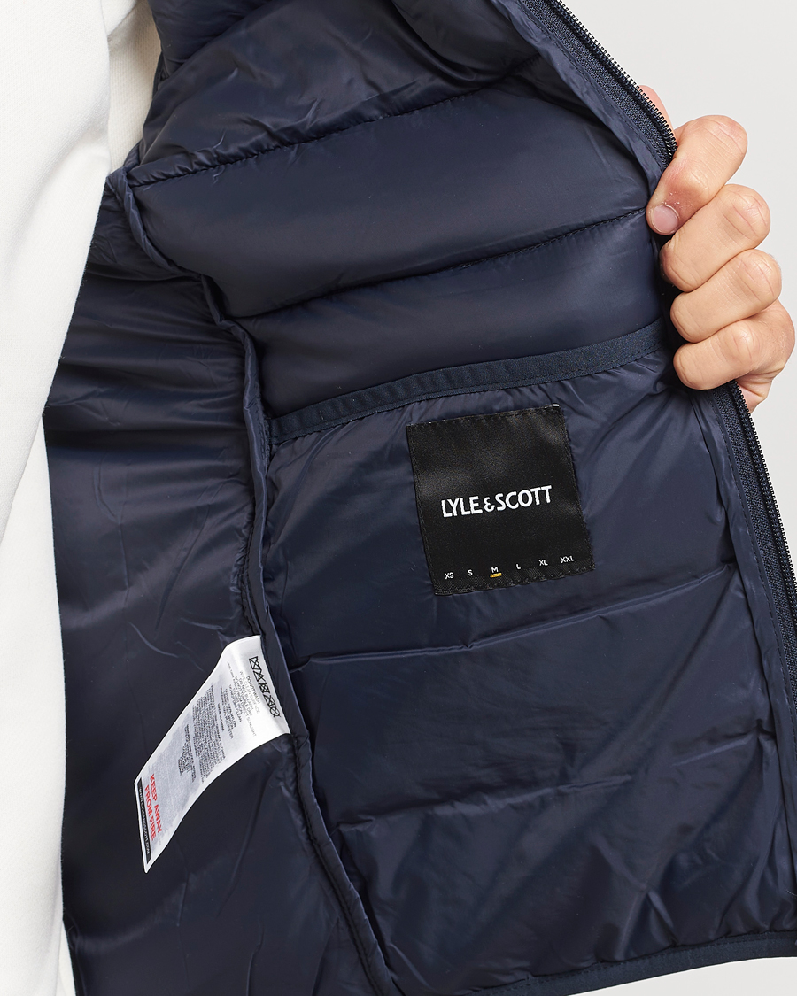Herre | Jakker | Lyle & Scott | Wadded Gilet Dark Navy