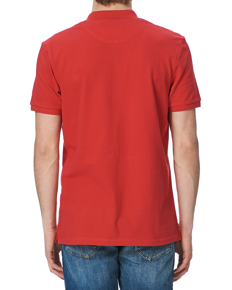 Herre | Pikéer | Lyle & Scott | Plain Pique Polo Shirt Gala Red