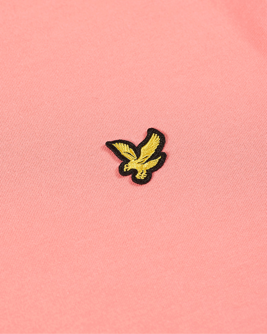Herre | T-Shirts | Lyle & Scott | Crew Neck Tee Punch Pink