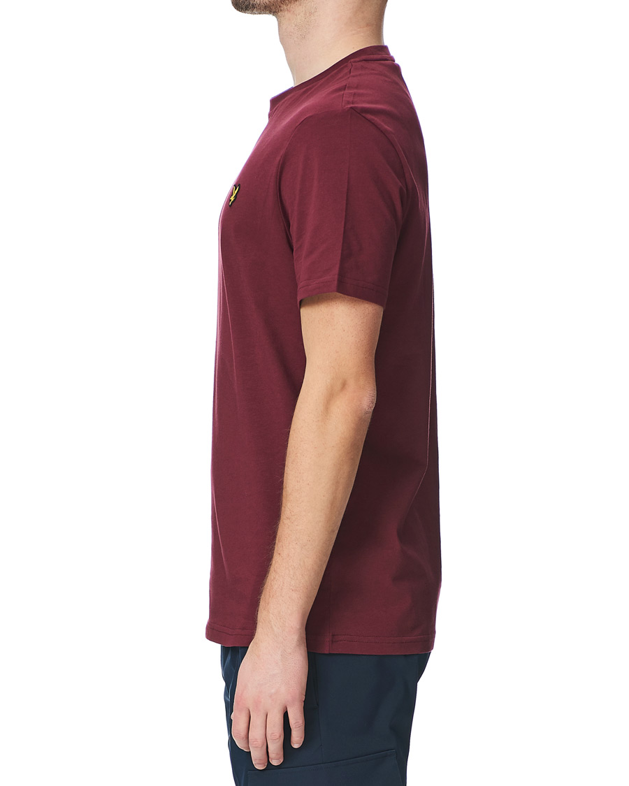 Herre | T-Shirts | Lyle & Scott | Crew Neck Tee Merlot