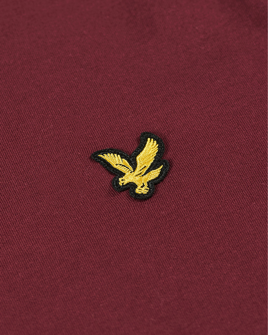 Herre | T-Shirts | Lyle & Scott | Crew Neck Tee Merlot