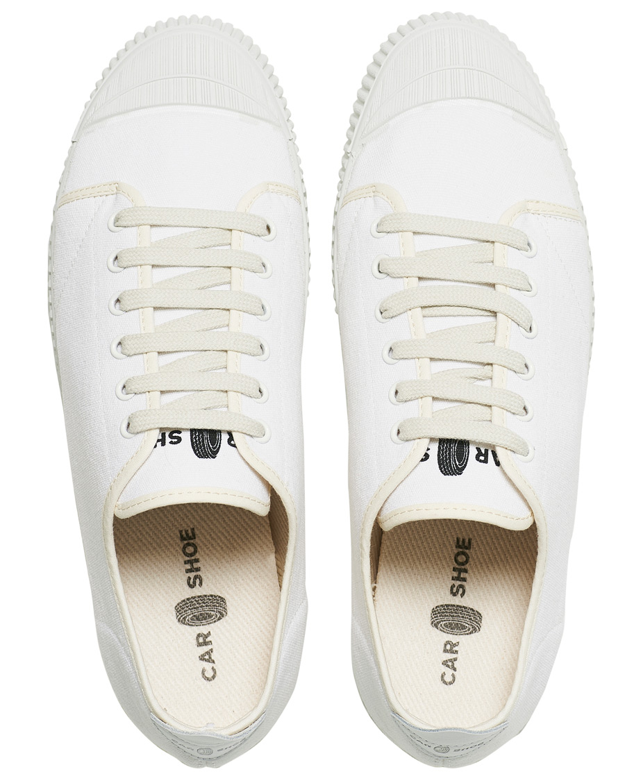 Herre | Car Shoe Supernova Canvas Sneaker White | Car Shoe | Supernova Canvas Sneaker White