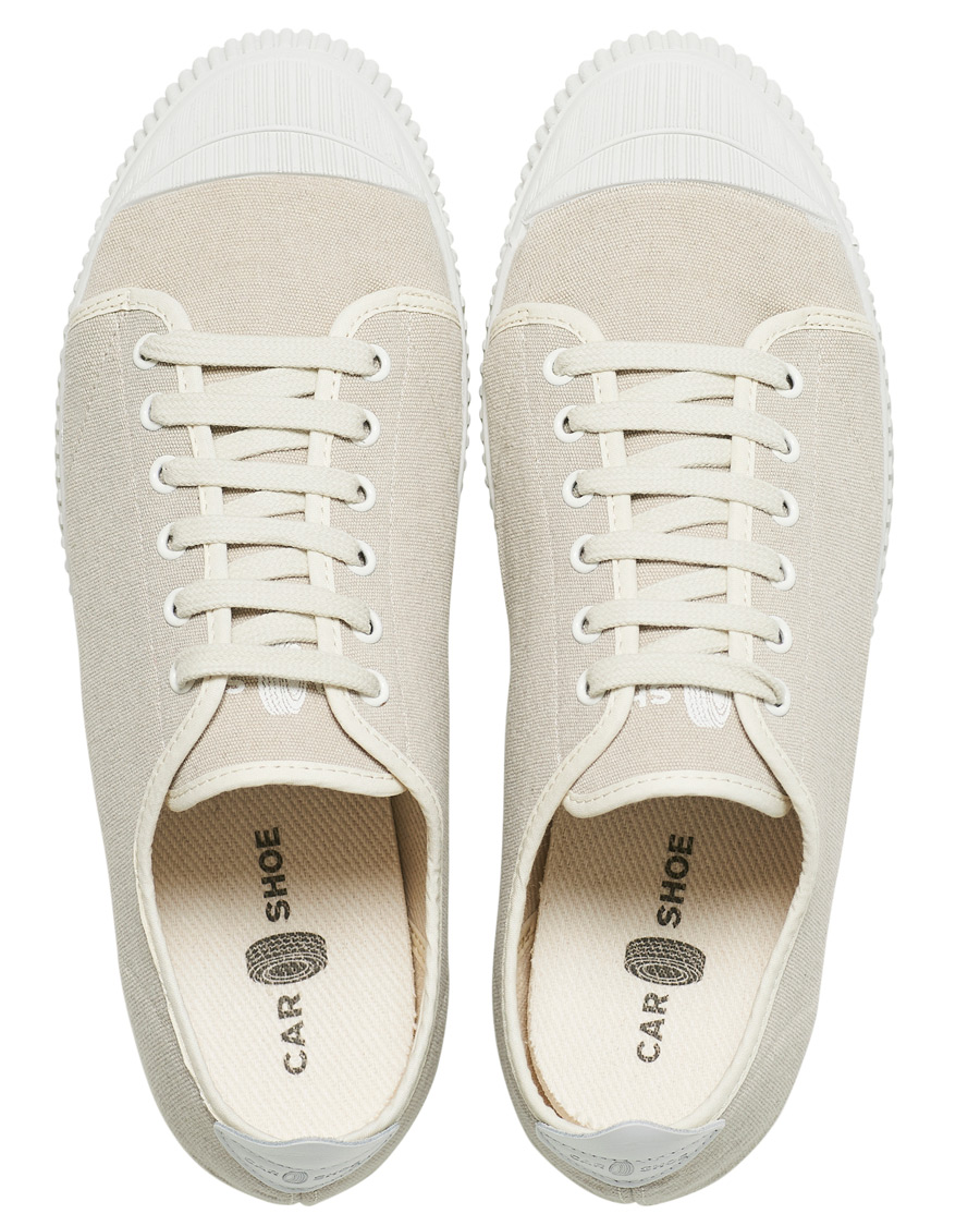 Herre | Car Shoe Supernova Canvas Sneaker Beige | Car Shoe | Supernova Canvas Sneaker Beige