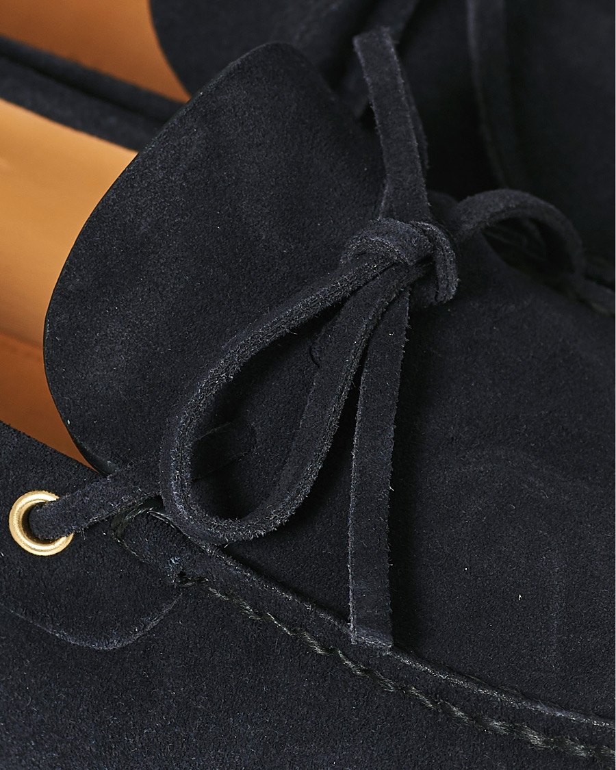 Herre | Car Shoe Driver Moccasin Navy Suede | Car Shoe | Driver Moccasin Navy Suede