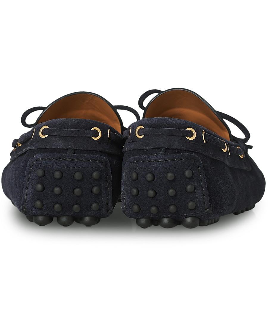 Herre | Car Shoe Driver Moccasin Navy Suede | Car Shoe | Driver Moccasin Navy Suede