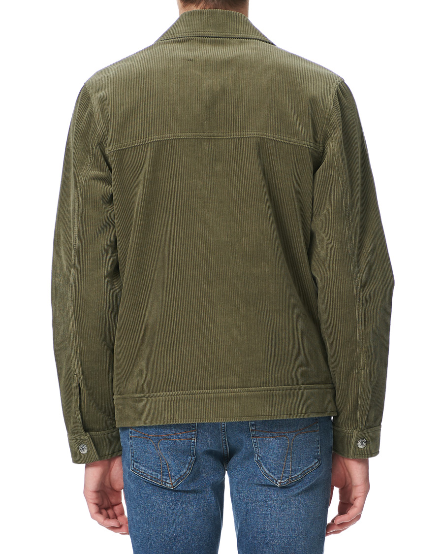 Herre | Jakker | Samsøe Samsøe | Samsøe & Samsøe Ver Cotton Cord Jacket Deep Lichen Green