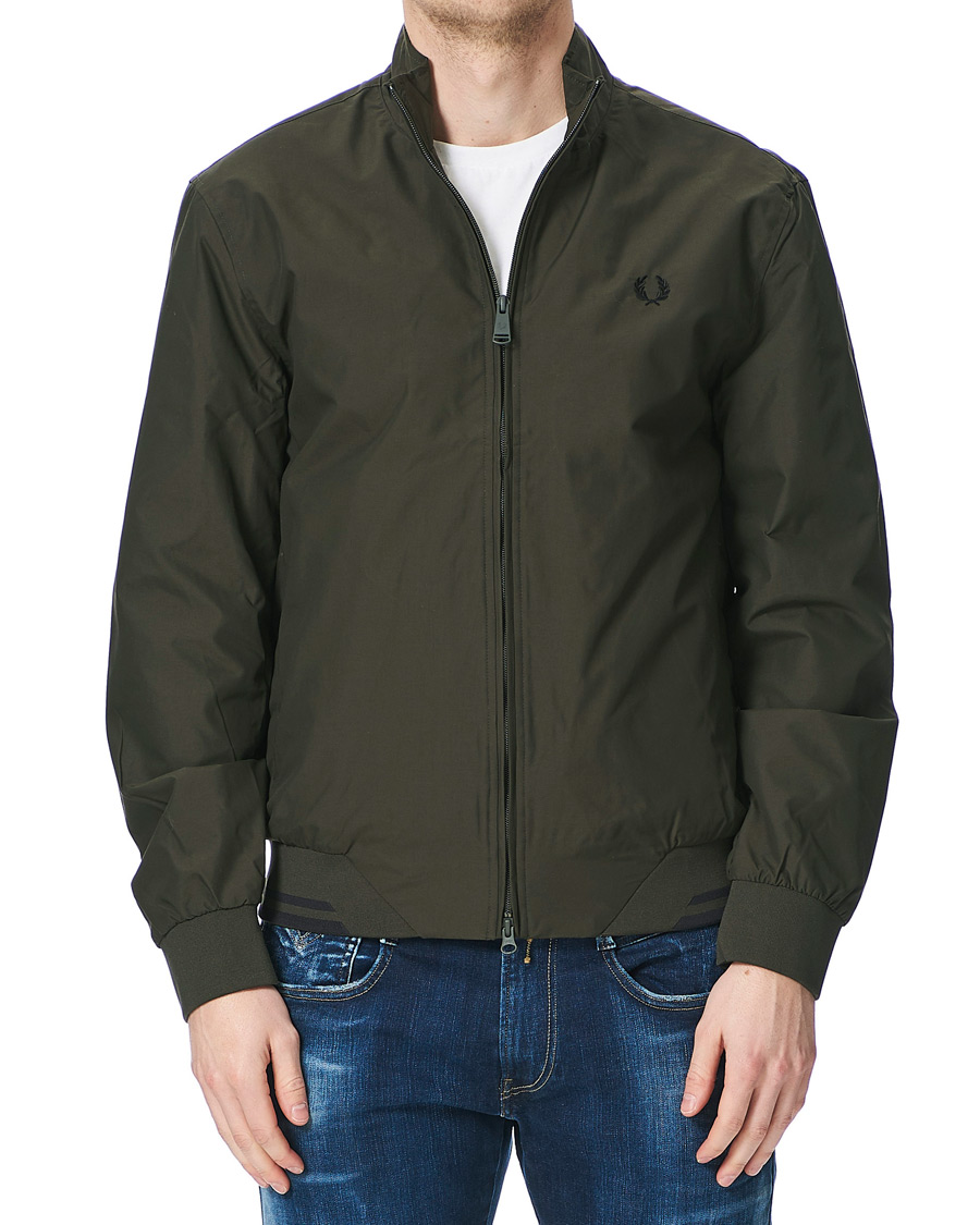 Herre | Jakker | Fred Perry | Brentham Jacket Hunting Green