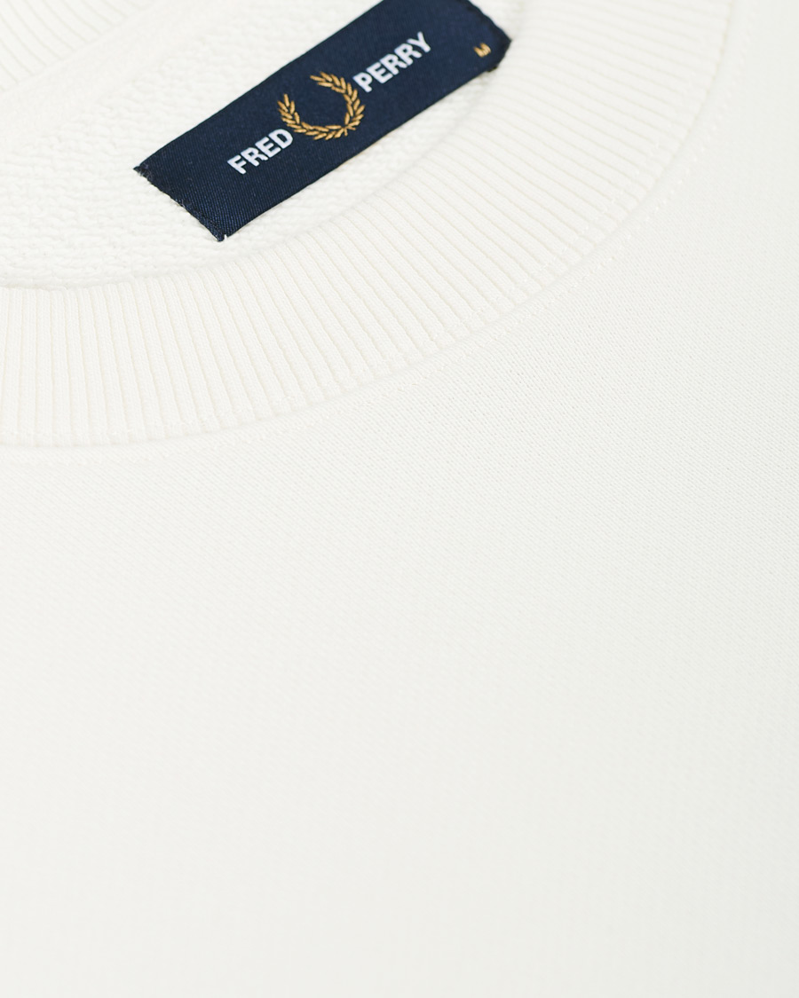 Herre | Gensere | Fred Perry | Crew Neck Sweatshirt Snow White