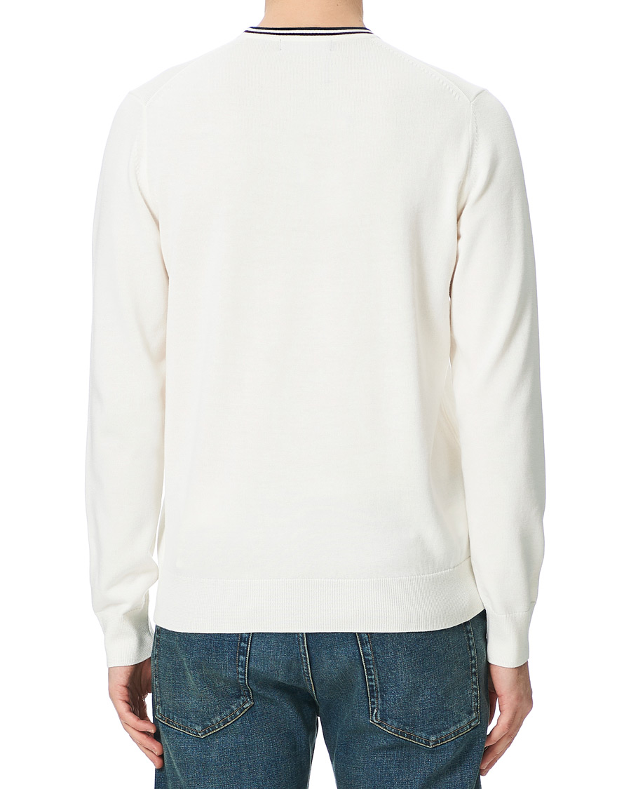 Herre | Gensere | Fred Perry | Classic Crew Neck Jumper Snow White