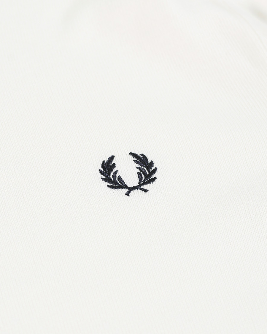 Herre | Gensere | Fred Perry | Classic Crew Neck Jumper Snow White