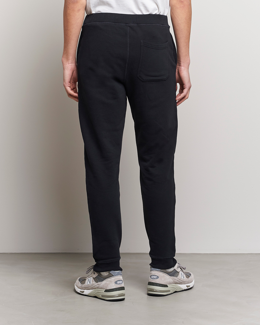 Herre | Bukser | Sunspel | Cotton Loopback Track Pants Black