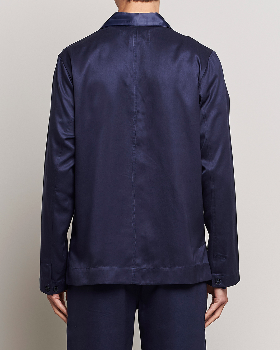 Herre | Pyjamaser og badekåper | CDLP | Home Suit Long Sleeve Top Navy Blue