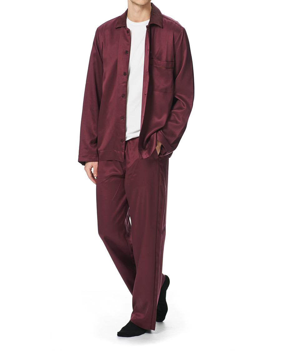 Herre | Pyjamaser og badekåper | CDLP | Home Suit Long Bottom Burgundy