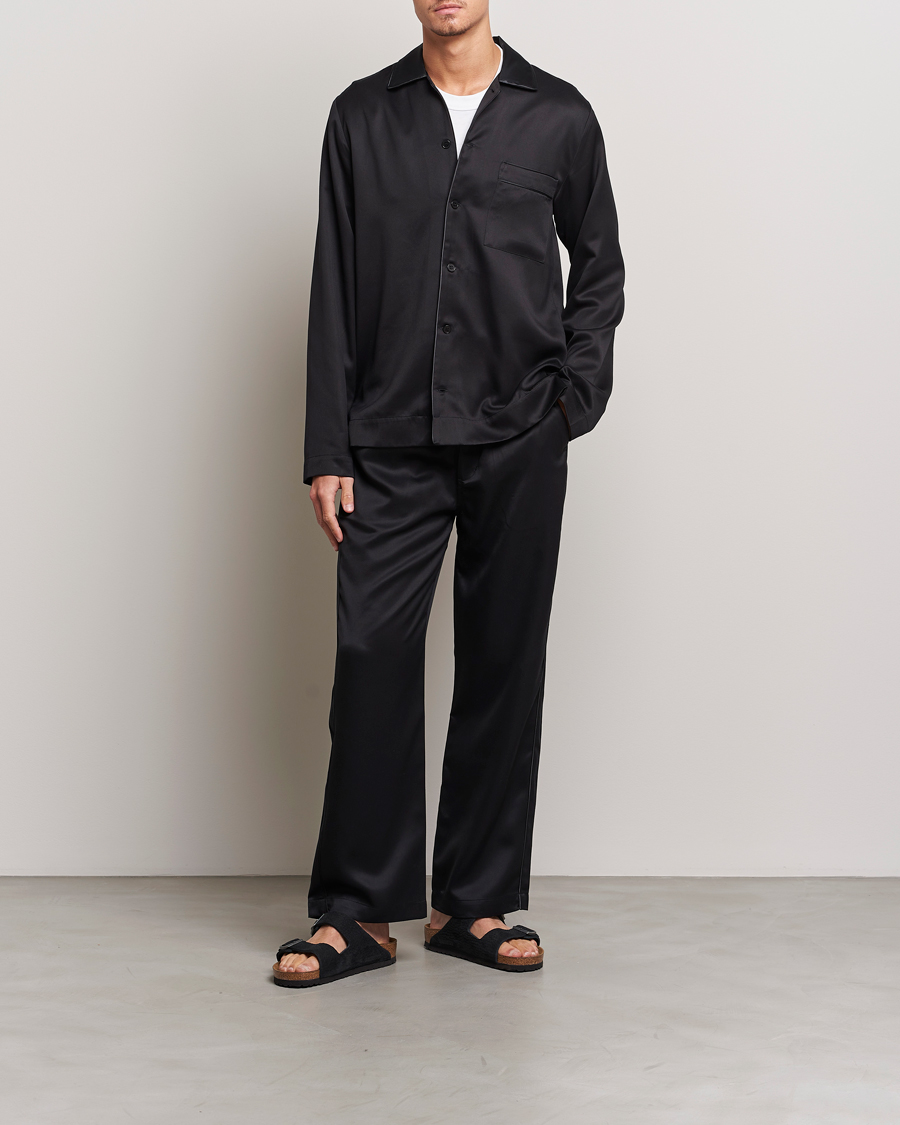 Herre | Pyjamaser | CDLP | Home Suit Long Bottom Black