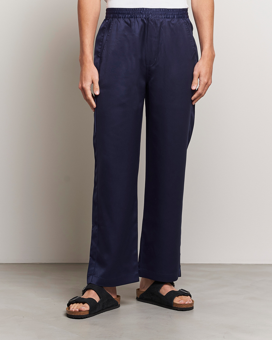 Herre | Pyjamaser og badekåper | CDLP | Home Suit Long Bottom Navy Blue