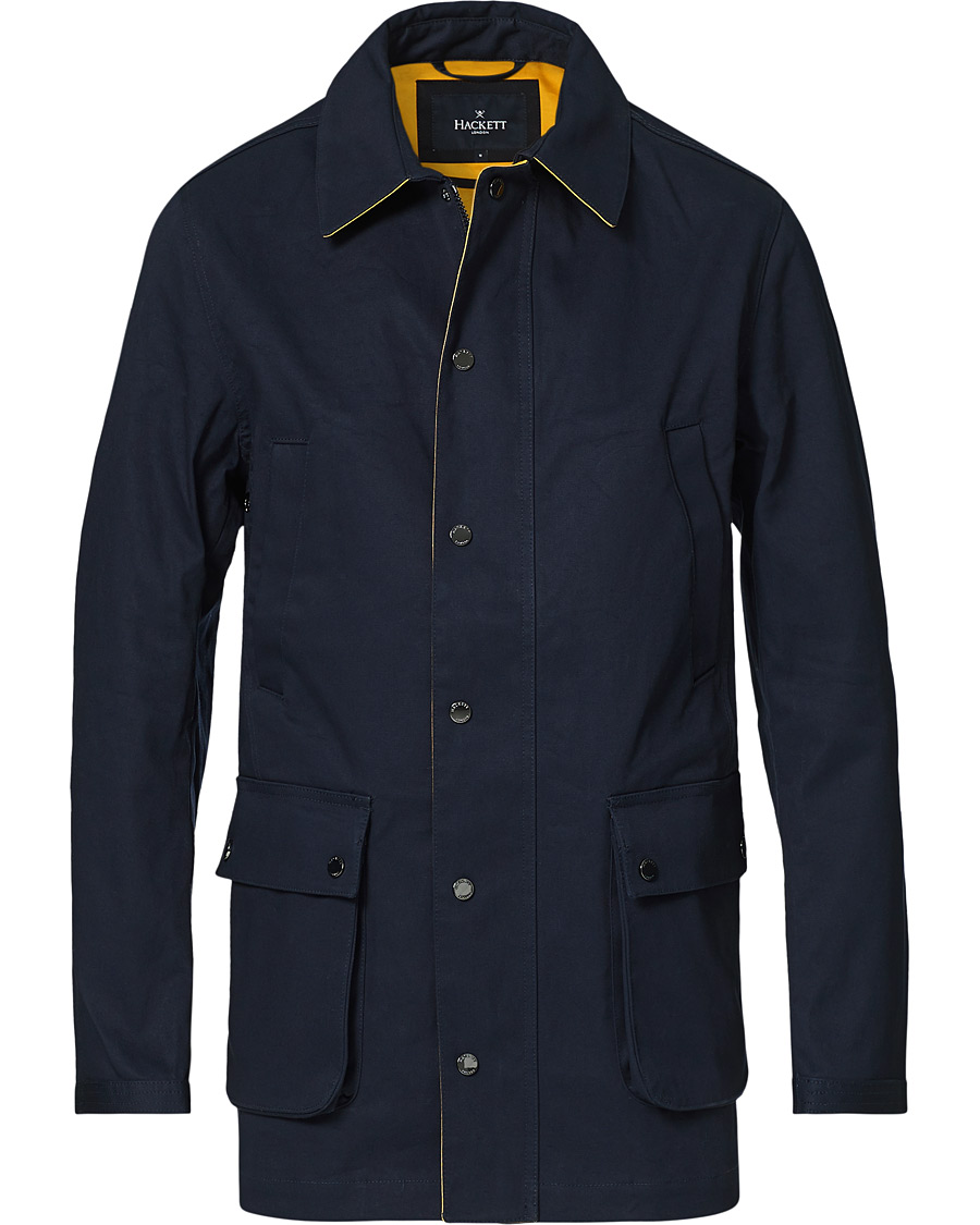 Herre | Jakker | Hackett | Summer Car Coat Navy