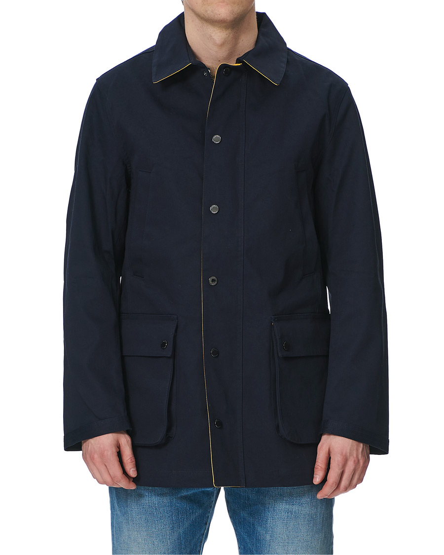 Herre | Jakker | Hackett | Summer Car Coat Navy
