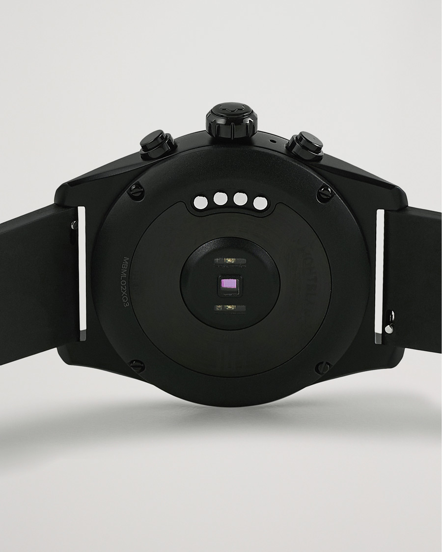 Herre | Montblanc Summit Lite Smartwatch Black Rubber Strap | Montblanc | Summit Lite Smartwatch Black Rubber Strap