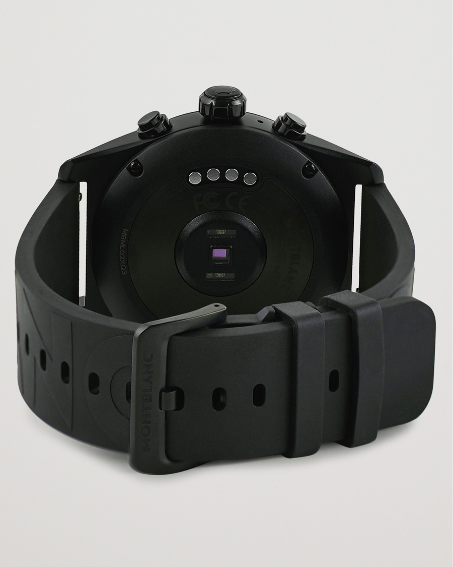 Herre | Montblanc Summit Lite Smartwatch Black Rubber Strap | Montblanc | Summit Lite Smartwatch Black Rubber Strap