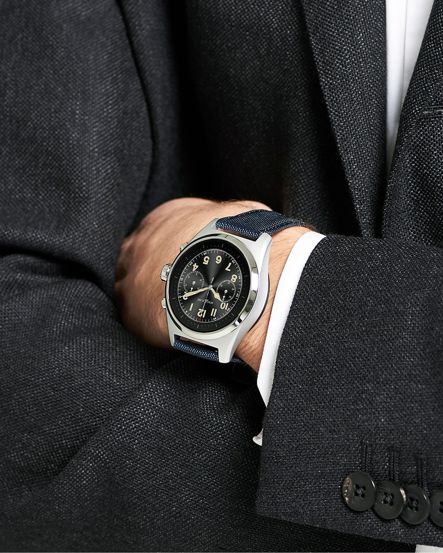 Herre | Montblanc Summit Lite Smartwatch Grey/Blue Fabric Strap | Montblanc | Summit Lite Smartwatch Grey/Blue Fabric Strap