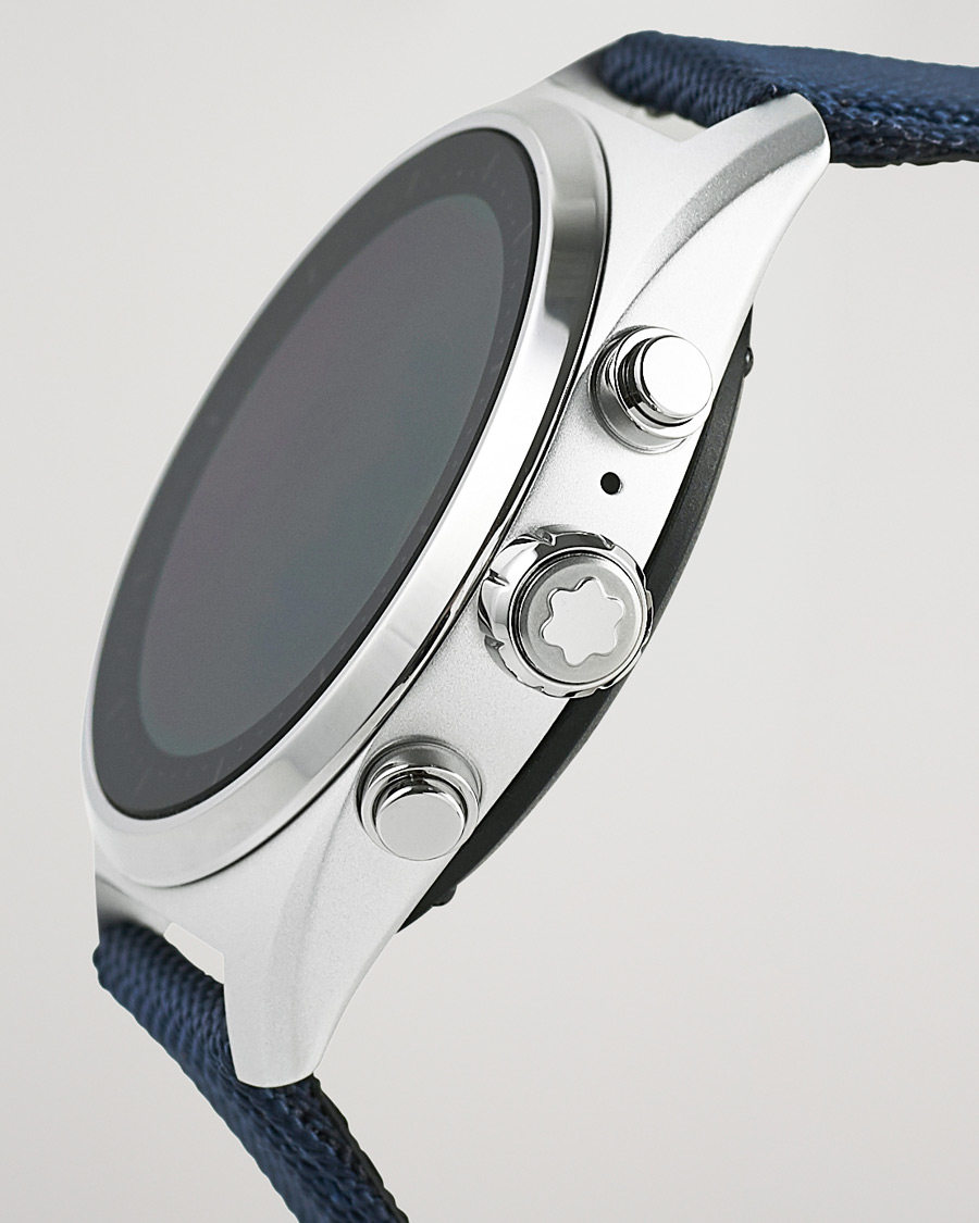 Herre | Montblanc Summit Lite Smartwatch Grey/Blue Fabric Strap | Montblanc | Summit Lite Smartwatch Grey/Blue Fabric Strap